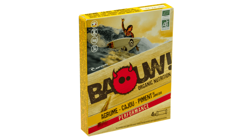 Baouw! 4-pack bar 30g [citrus-cashew-allspice]