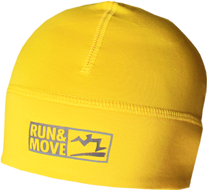 Run en Move Mütze gelb