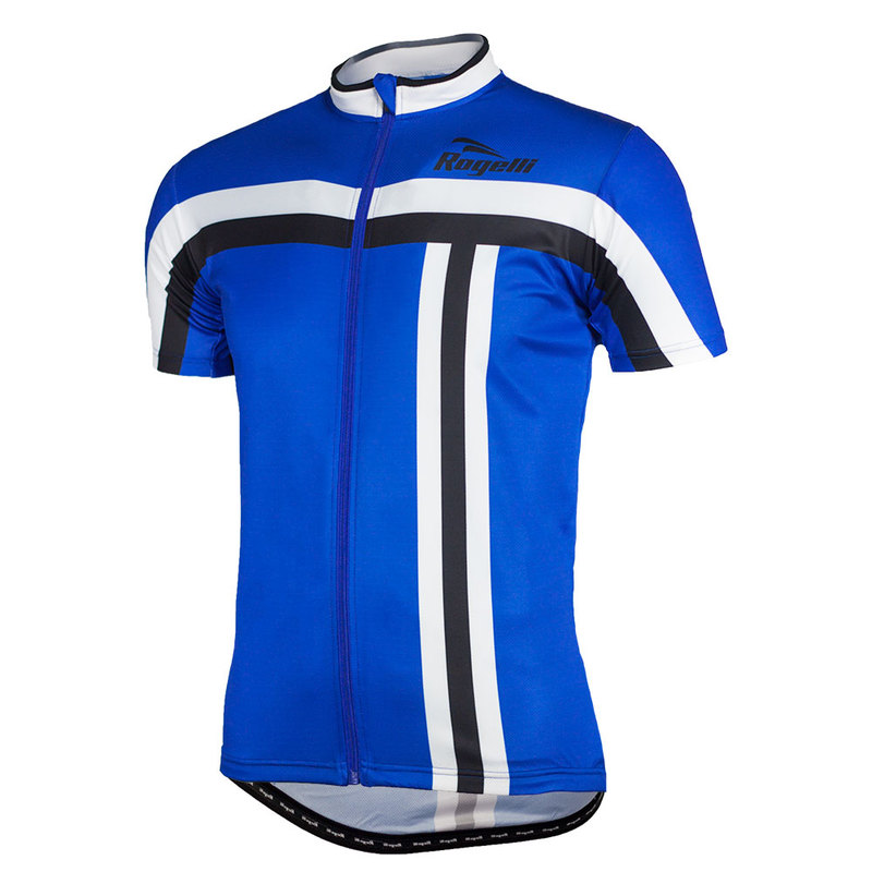 Rogelli bike shirt short sleeve Brescia blue