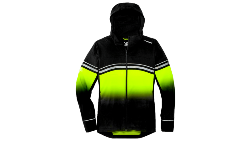 Brooks Men's Canopy jacket reflective [nightlife/black]