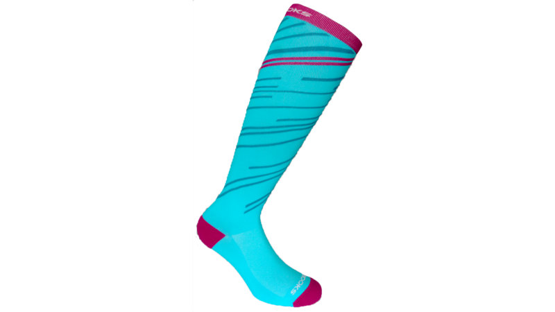 Brooks Unisex Fanatic Compression socks [turquoise/fuchsia]