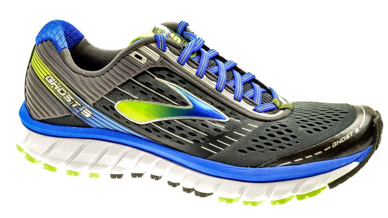Brooks Ghost 9 anthracite/electric-brooks-blue