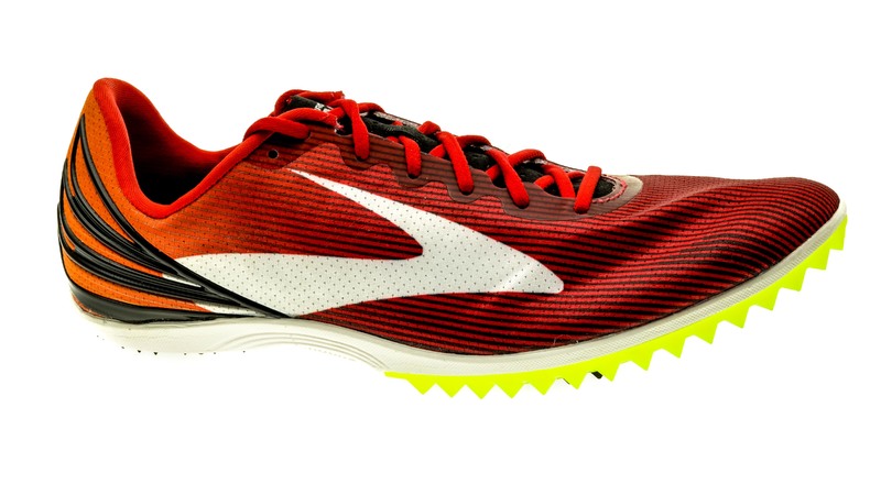 Brooks Mach 17 Spikes Highriskred 