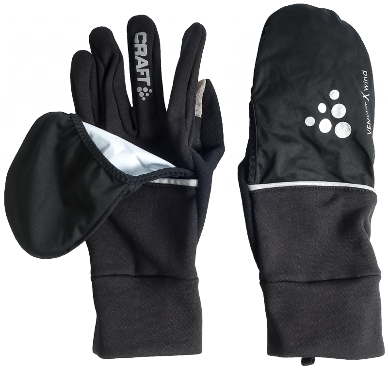 Craft Hybrid Weather handschoen zwart
