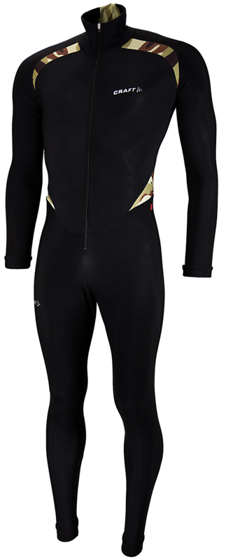 Craft Thermo suit colorblock black camouflage
