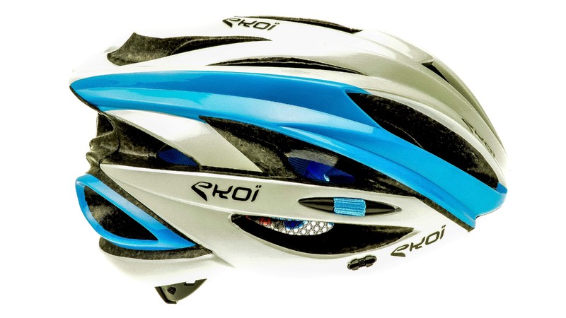 Ekoi Helmet Fast white/blue