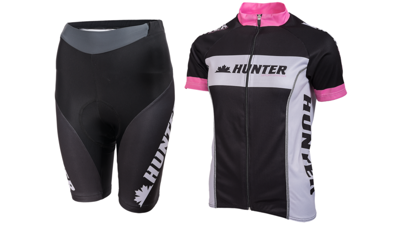 Hunter Cycling set short Perfect Pink