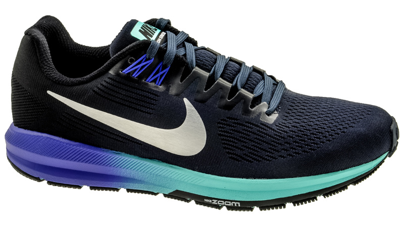 Nike Air Zoom Structure 21 Thunder blue / Metallic Silver