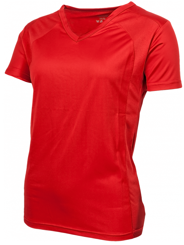 Oltees T-shirt woman short sleeve red