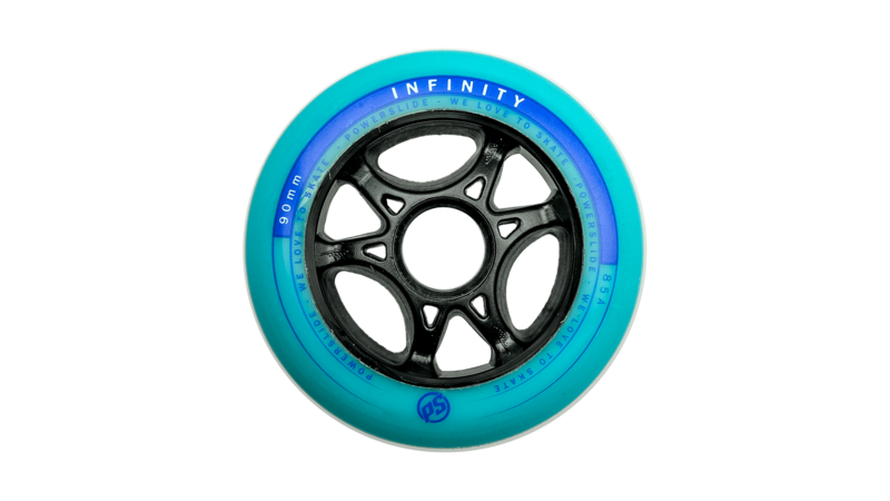 Powerslide Infinity II 90mm Limited Edition Mint Green/Blue