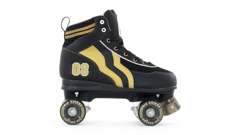 Afvoer account Aanpassing Rio Roller Varsity Black/Gold bestellen bij Skate-dump.nl