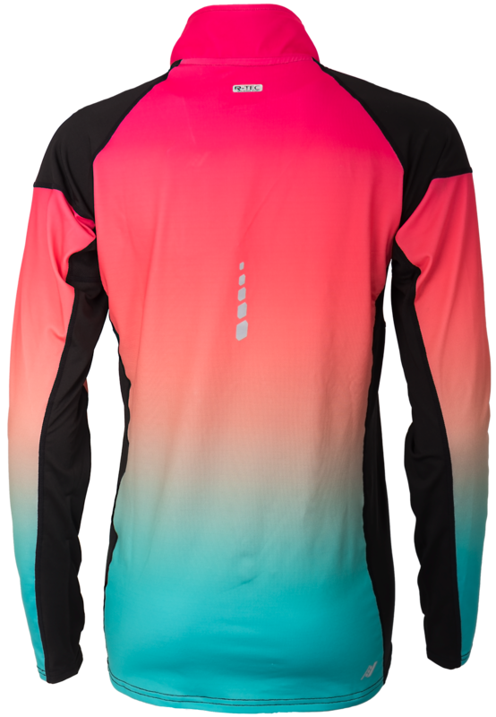 Koninklijke familie oorlog omzeilen Rucanor Hardloop Shirt Lange Mouw Multicolor met Rits bestellen bij Koole  Sport
