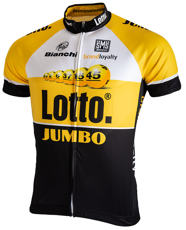 Santini Maillot velo Team Lotto Jumbo