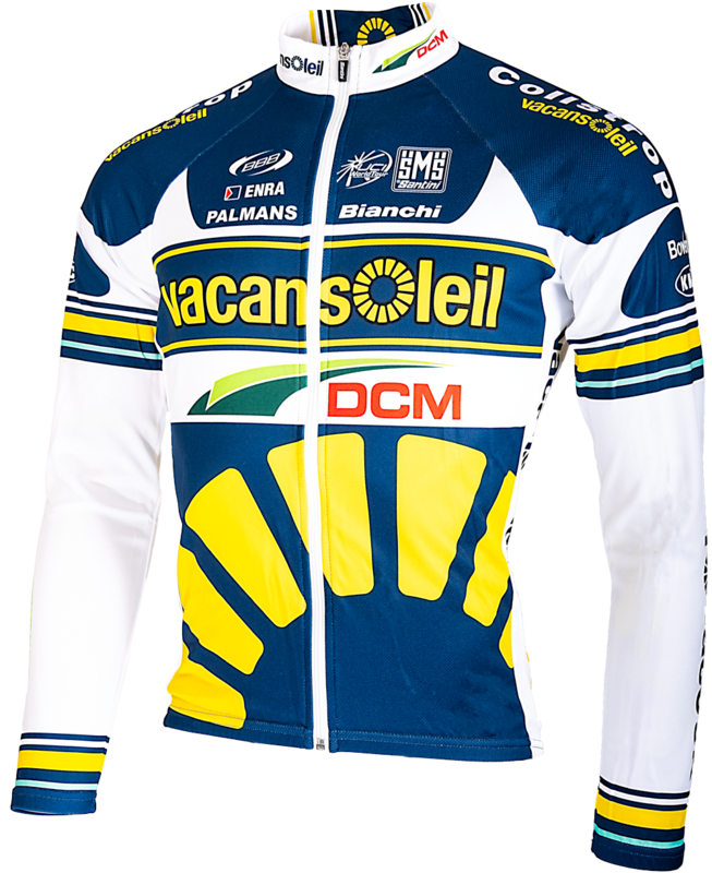 Santini Cycle Jersey Team Vacansoleil 2013