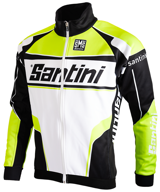 Santini Cyclingjack Long Sleeves Neongreen
