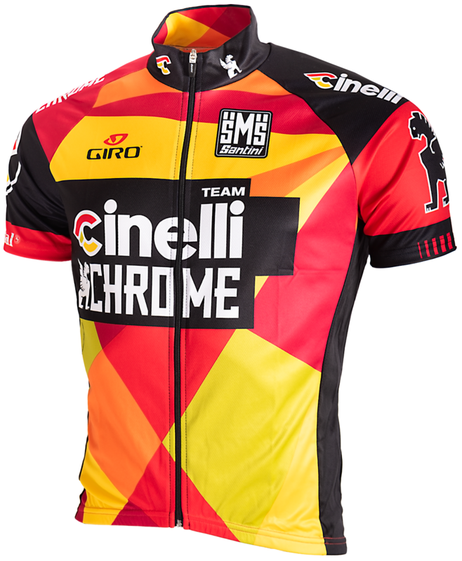 Santini Wieler Shirt Team Cinnelli Chrome 2015