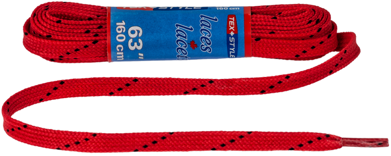 Texstyle Waxed laces 160cm red