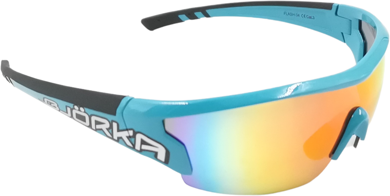 Bjorka Sunglasses Flash blau