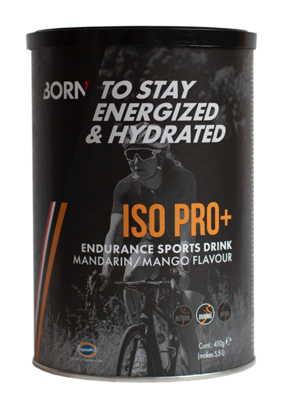Born ISO Pro+ endurance sports drink madarin/mango