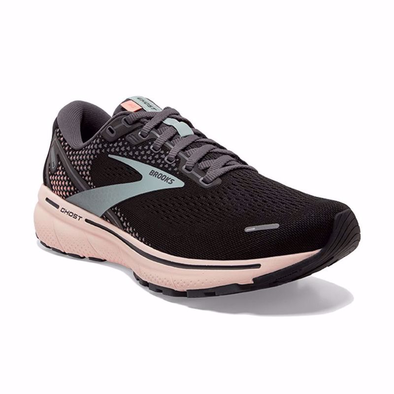 Brooks Ghost 14 Black/pearl/peach
