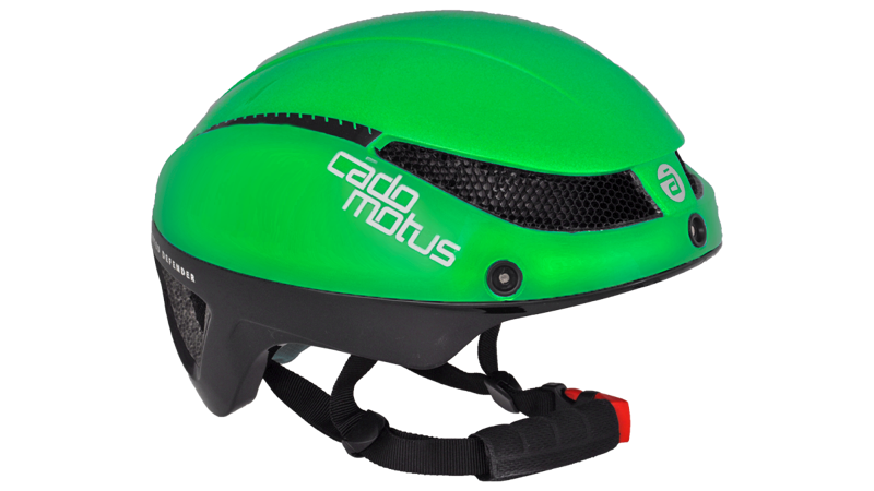 Cádomotus Omega aero helm neon green