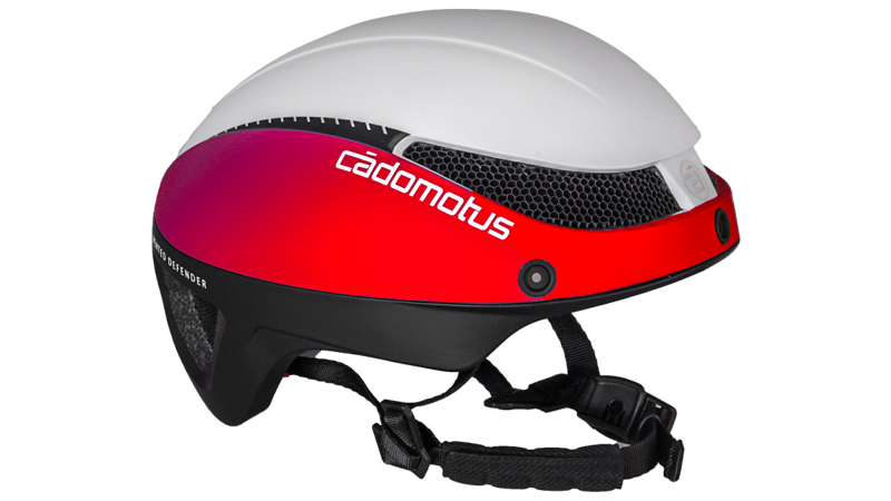 Cádomotus Omega aero helm world team 2020 Red, Black & white