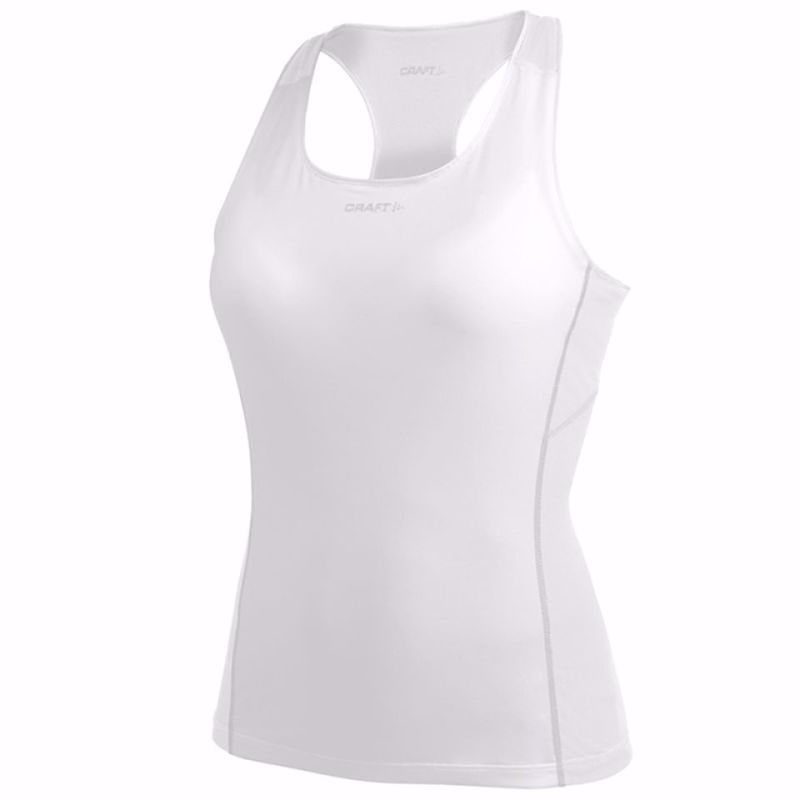 Craft Stay Cool Singlet Dames Weiss