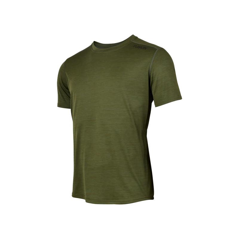 Fusion mens Nova t-shirt green
