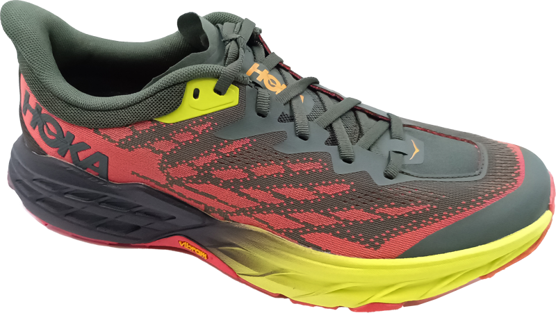 Hoka One One Speedgoat 5 Thyme/Fiesta