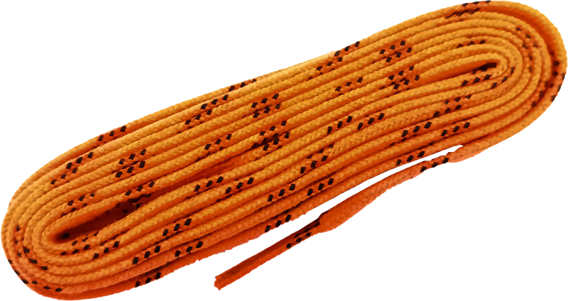 Skate-Tec waxed laces orange 160cm
