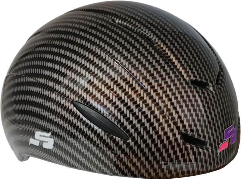 Skate-Tec ice skating helmet 013 pro carbon black