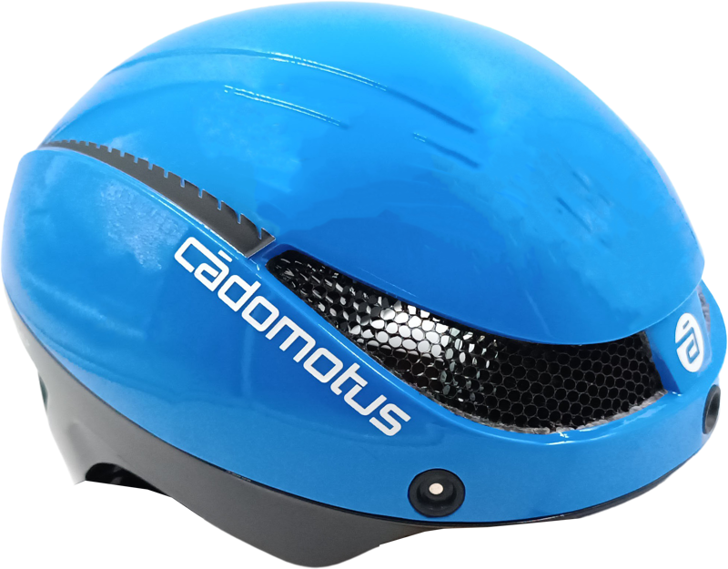 Cádomotus Omega aero ice skating helmet blue
