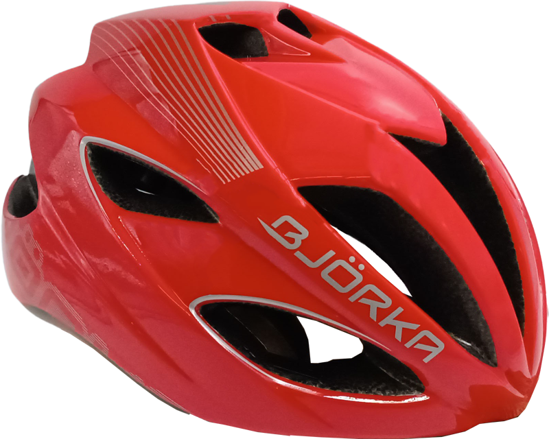 Bjorka HB51 casque de vélo/skate rouge