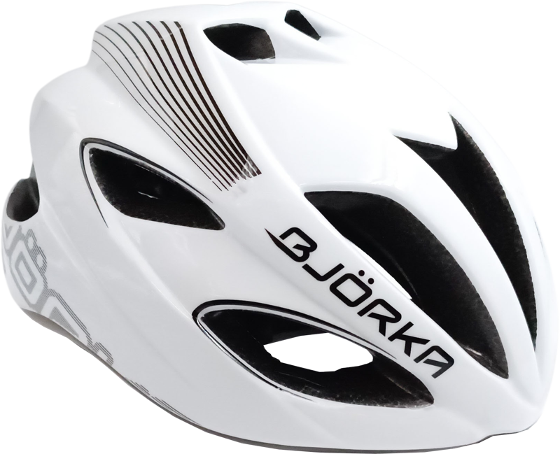 Bjorka HC51 casque de vélo/skate blanc