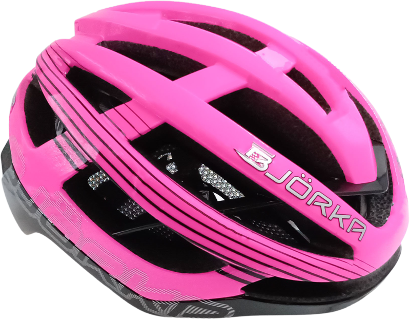 Bjorka Climbert fiets/skatehelm roze