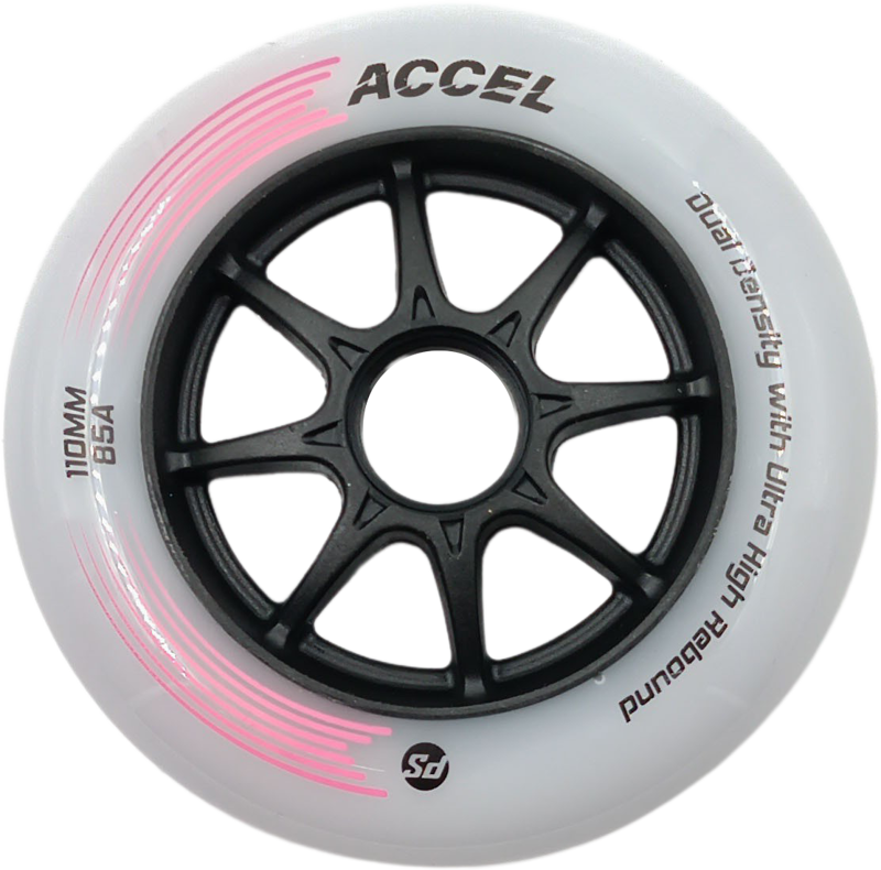 Powerslide Accel 110mm roze