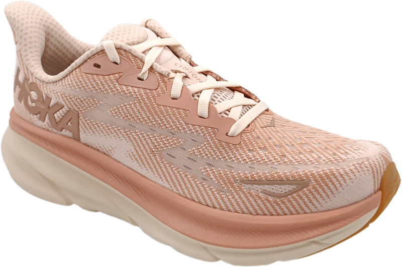 Hoka One One Clifton 9 sandstone / cream