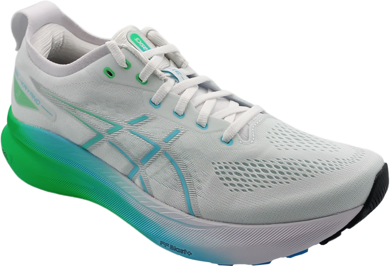 Asics Gel-Kayano 31 white/bright cyan