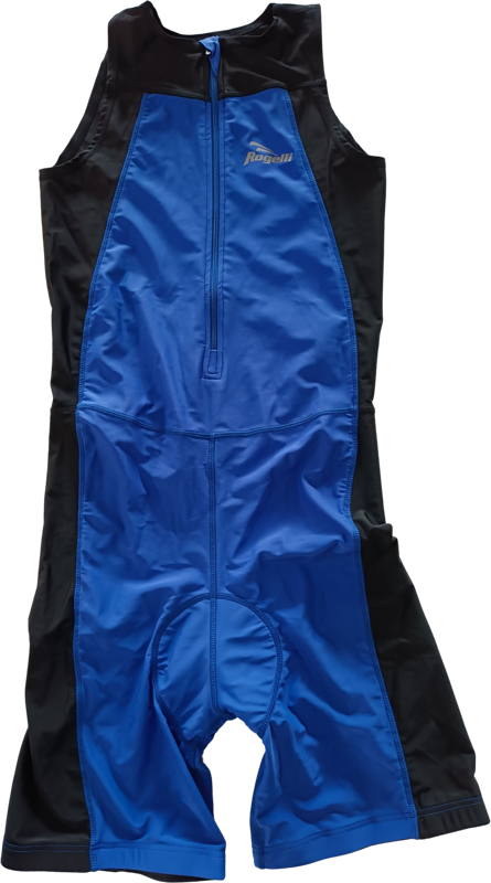 Rogelli Hawaii triathlonpak blauw/zwart