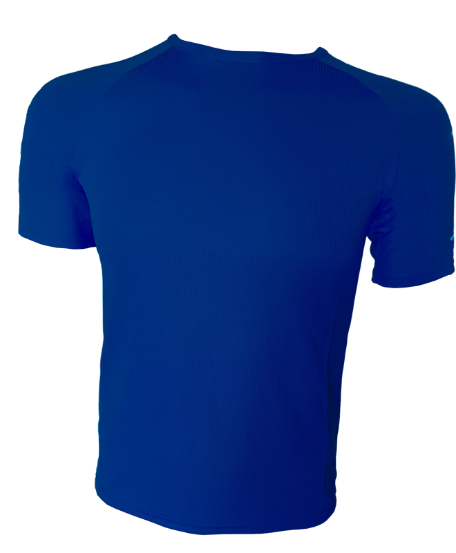 Brooks blaue Sportshirts für Herren