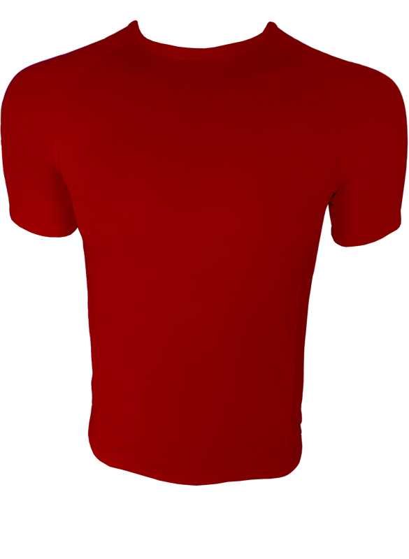 Brooks red sports shirts for men