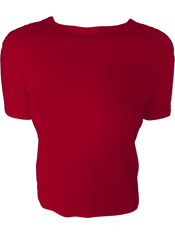 Brooks red sports shirts for women