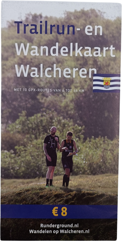  Trailrun- en wandelkaart Walcheren