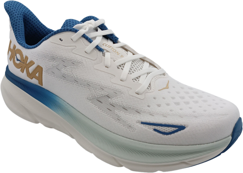 Hoka One One Clifton 9  frost / gold