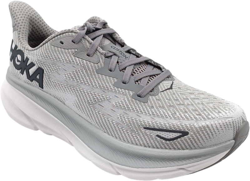 Hoka One One Clifton 9 harbor mist / black