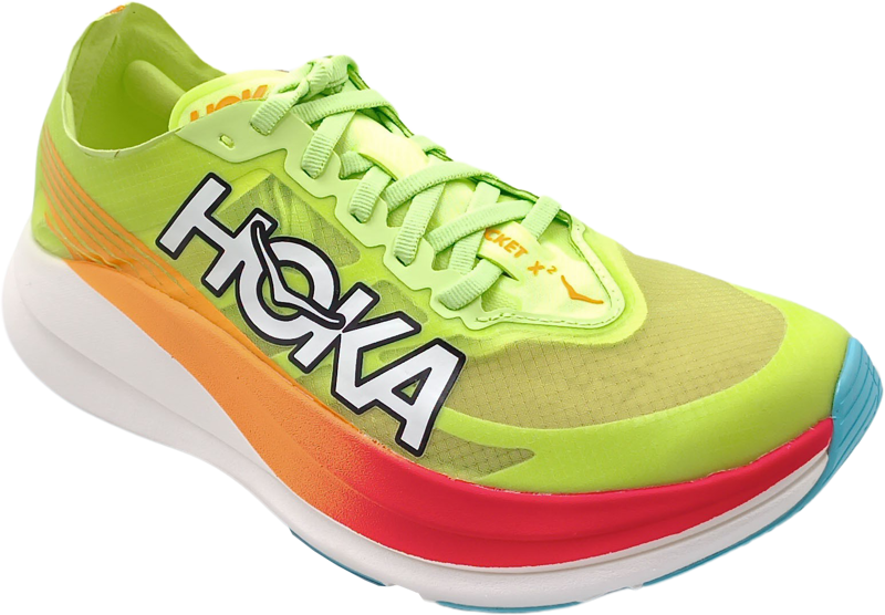 Hoka One One U rocket X 2 lettuce / solar flare [unisex]