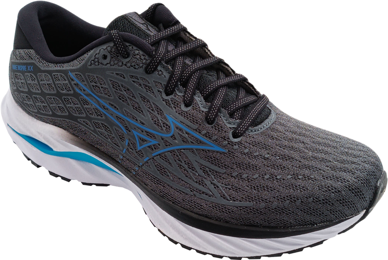 Mizuno Wave Inspire 20 black/oceanblue