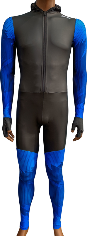 Nice rubber speed suit 3.0 black/blue XL