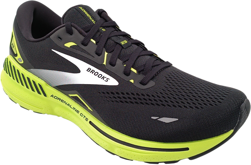 Brooks Adrenaline GTS 23 black / green / white