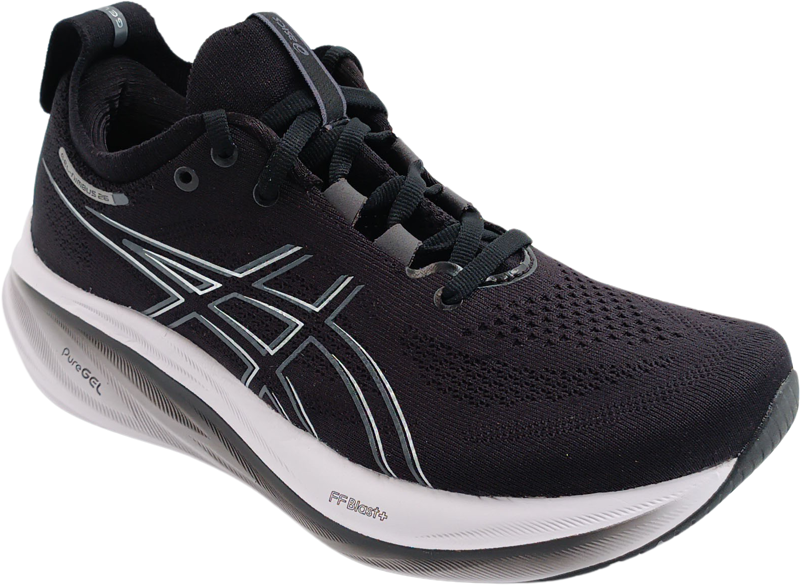 Asics Nimbus 26 black/graphite grey